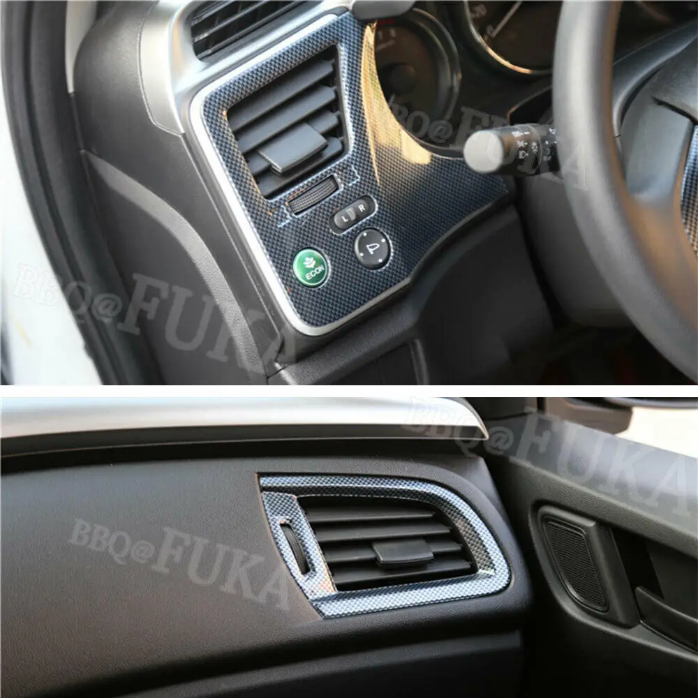 Крышка вентиляционного отверстия приборной панели автомобиля ABS для Honda City 2015-2017