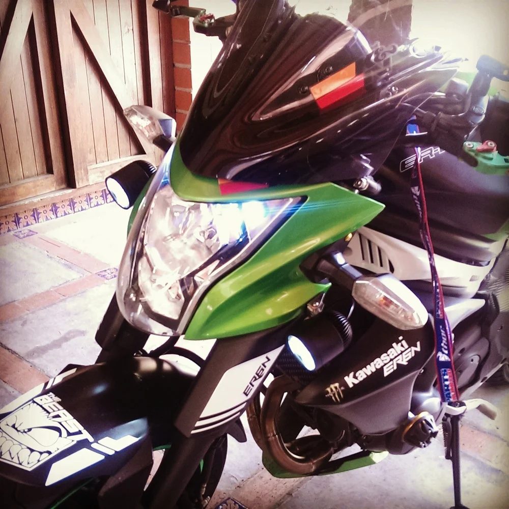 LDDCZENGHUITEC светодиодный светильник для мотоцикла головной 4 * U2 чип 20 Вт 1600 люмен