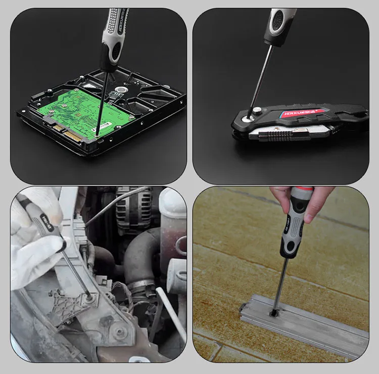JERXUN T5-T30 отвертка Torx CR-V Быстрый сливовый Отвертка Магнитный болт отвертка инструменты для вождения 1 шт