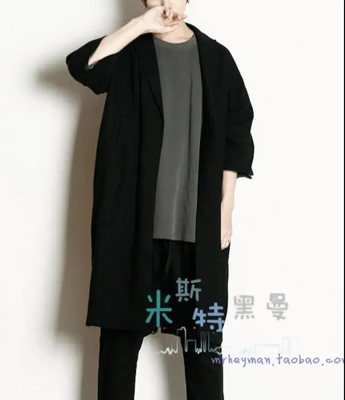 

S-5XL ! 2017 New Men's clothing GD Hair Stylist fashion No buckle long Suit the host plus size Singer costumes