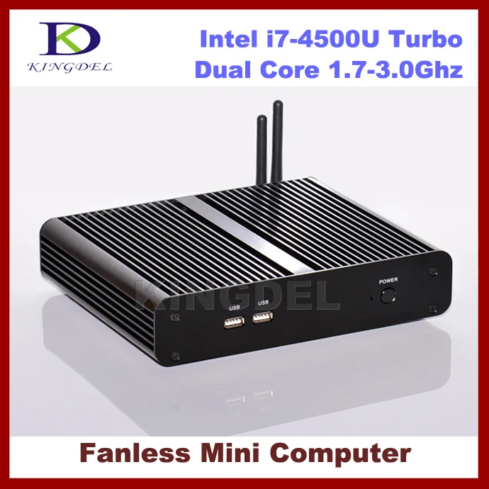 3 год гарантии мини-пк Чистая компьютер Htpc Intel i7-4500U двухъядерный 1.8 - 3.0 ГГц 2 ГБ 512ram +