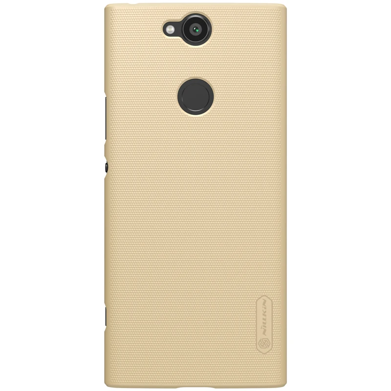 Золотой Nillkin PC матовый жесткий чехол для sony Xperia XA2 Plus, Ультратонкий чехол для мобильного телефона sony Xperia XA2 Plus - Цвет: Золотой
