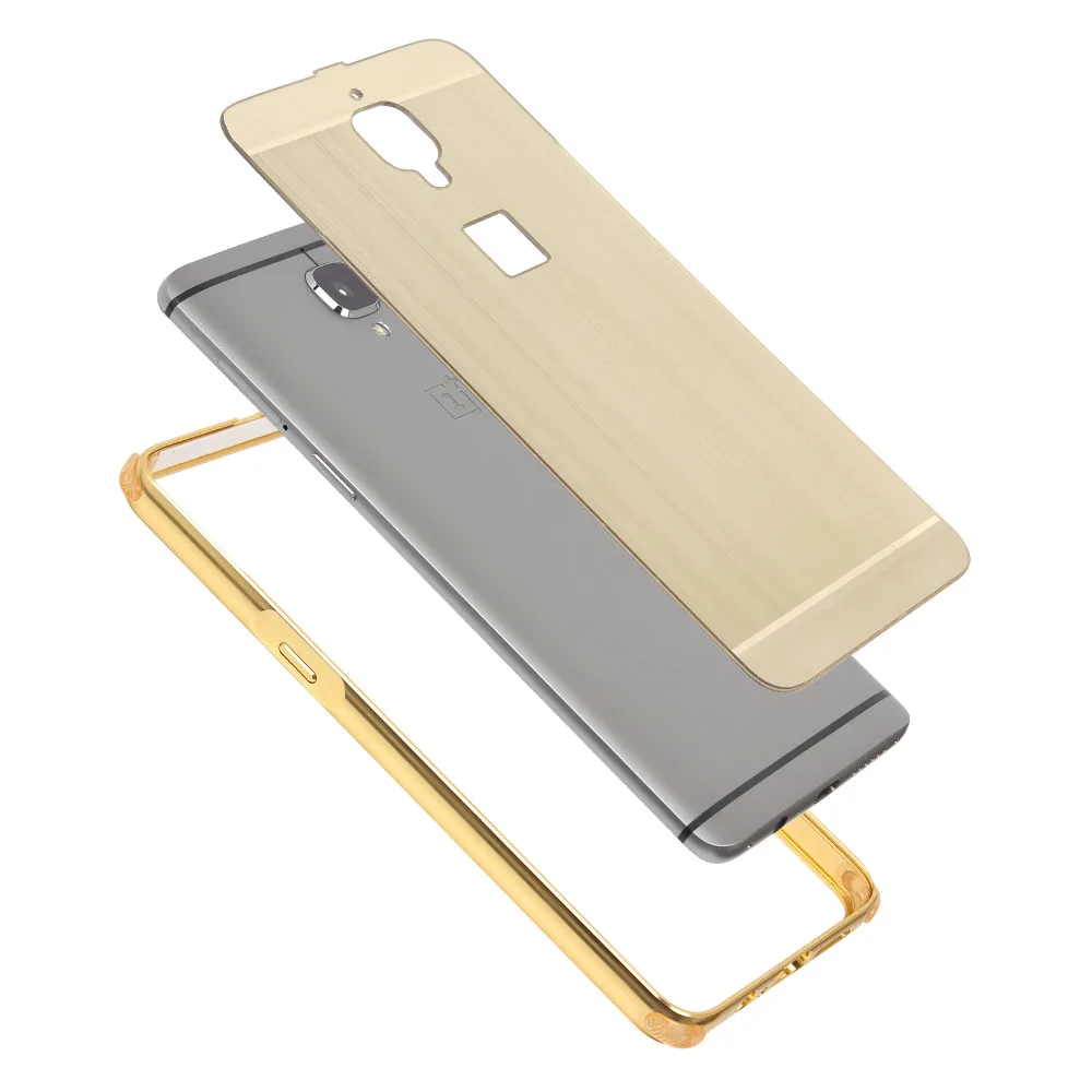 Чехол для oneplus 3 металлический корпус Рамки противоударный бампер Провода