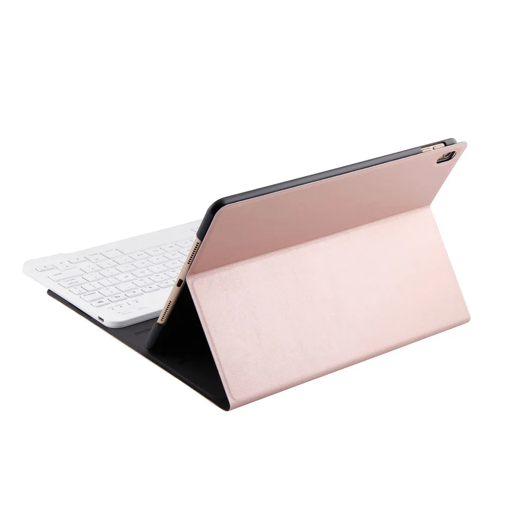 Кожаный чехол для Apple iPad Pro 10,5 Беспроводной Bluetooth клавиатура+ Тонкий Smart Folio стоять кожаный чехол J02T