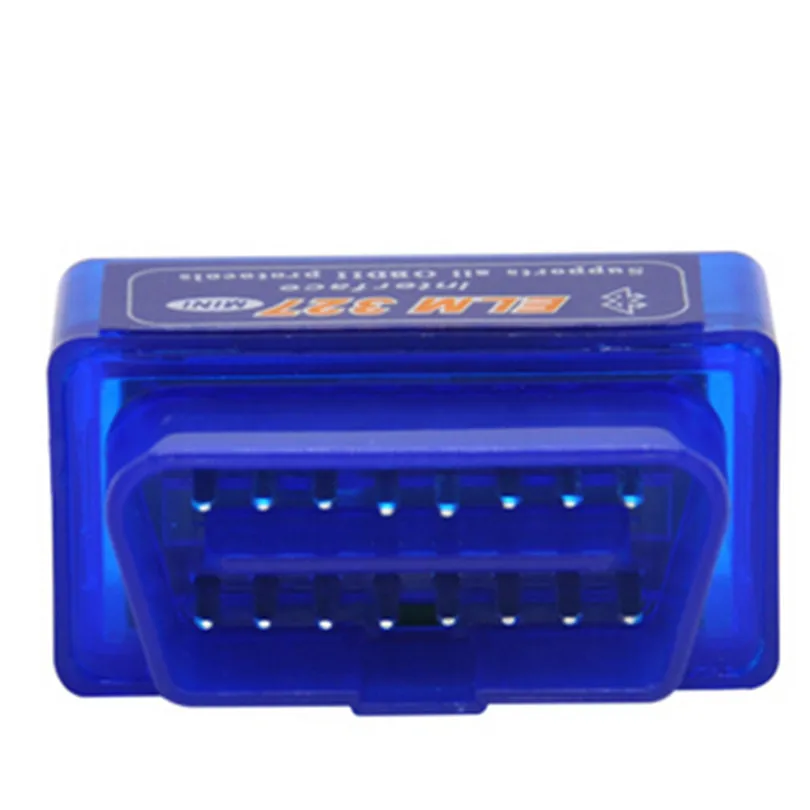 50 шт. супер мини V1.5 ELM 327 Bluetooth OBD IIOBD2 работает на Android телефон армированный чехол