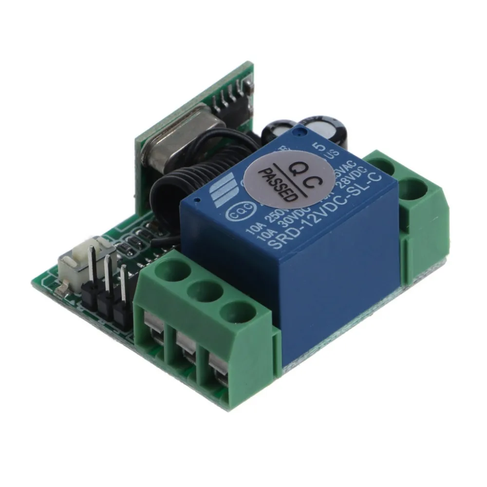 Беспроводной Радиочастотный переключатель с дистанционным управлением 12 в пост.