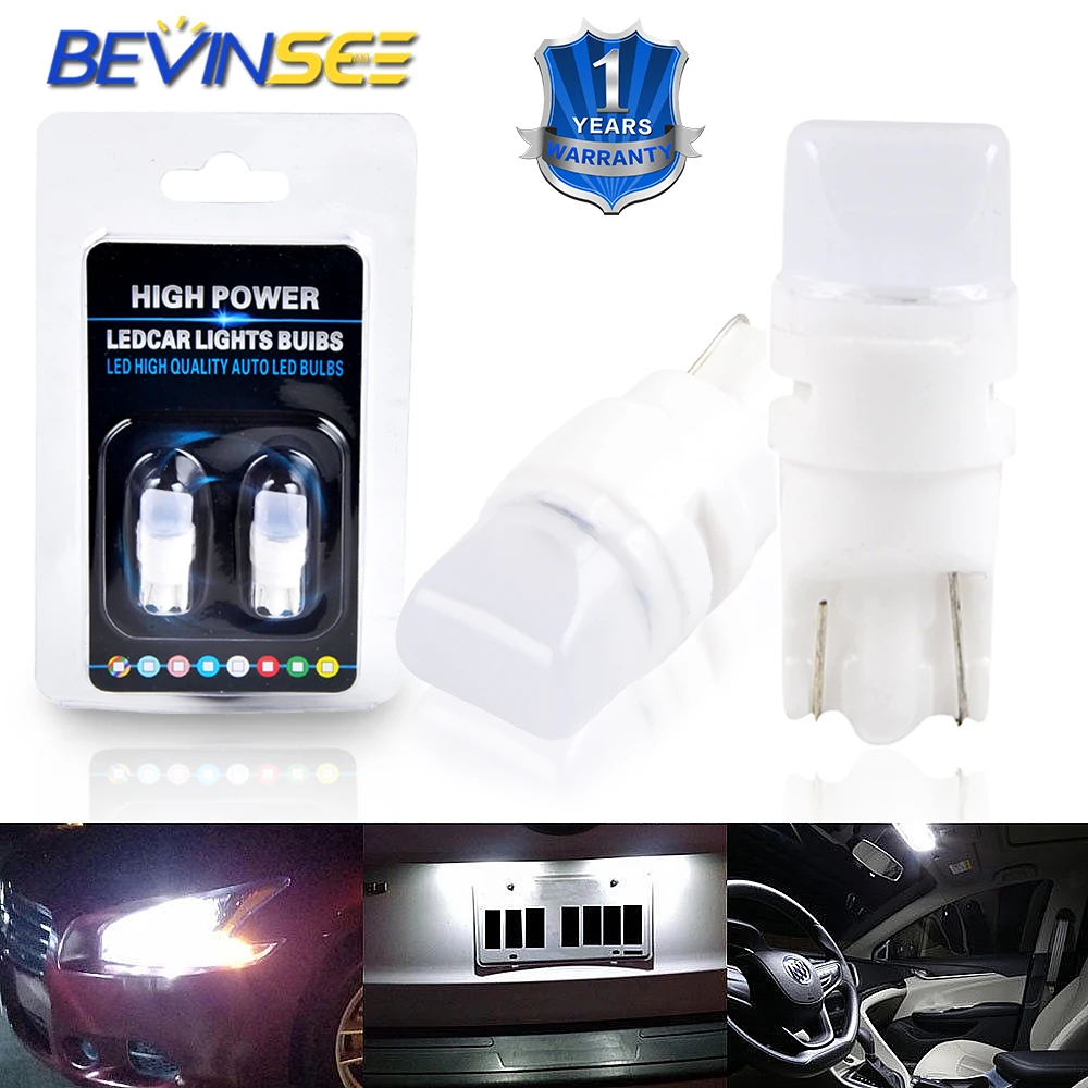 Bevinsee T10 T8 T12 194NA 161 558 светодиодный светильник лампы Парковка указатель поворота