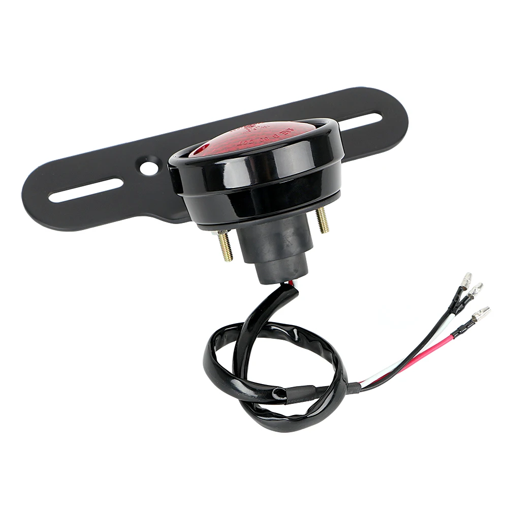 LEEPEE задний светильник светодиодный стоп-стоп для мотоцикла Кафе Racer DC 12V Moto фонарь