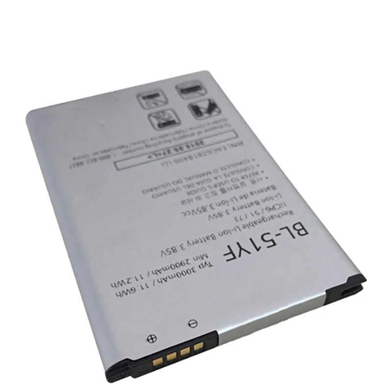 QrxPower BL-51YF аккумулятор мобильного телефона для LG G4 H810 H815 3000 мАч Замена литий-ионная батарея