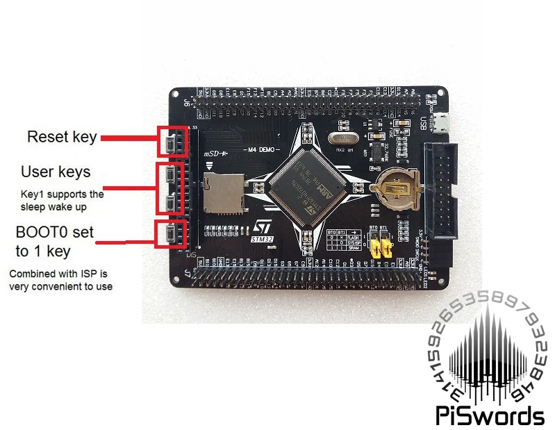 STM32F407ZGT6 макетная плата ARM M4 STM32F4 cortex-M4 основная плата Совместимость ЖК-дисплей STLINK GSM датчик многократное расширение