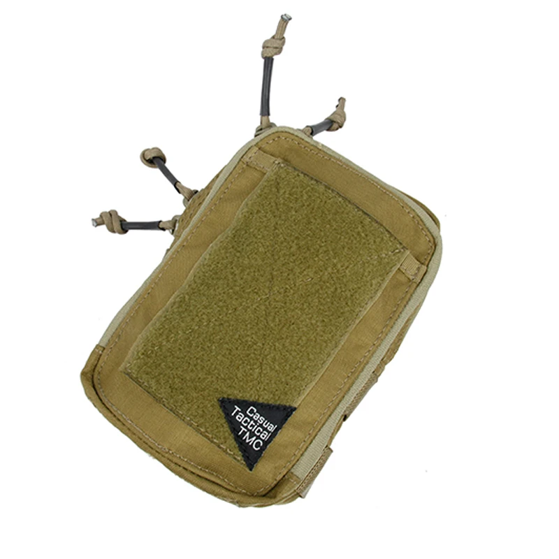 Khaki TMC тактический EDC Чехол утилита ADMIN карта чехол многоцелевой MOLLE Airsoft тактический бой передач 2765 - Цвет: Khaki