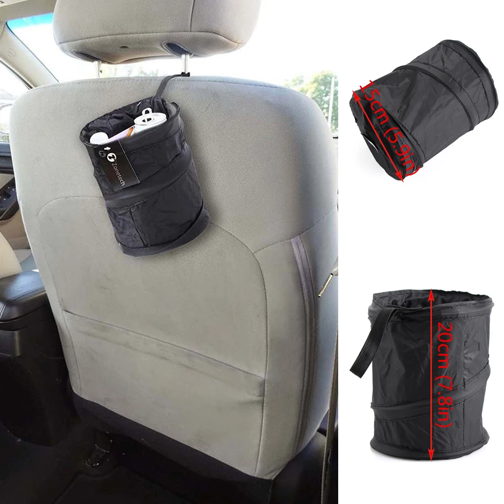 Мусорная корзина для автомобиля мусорная контейнер мусора сумка держатель чехол
