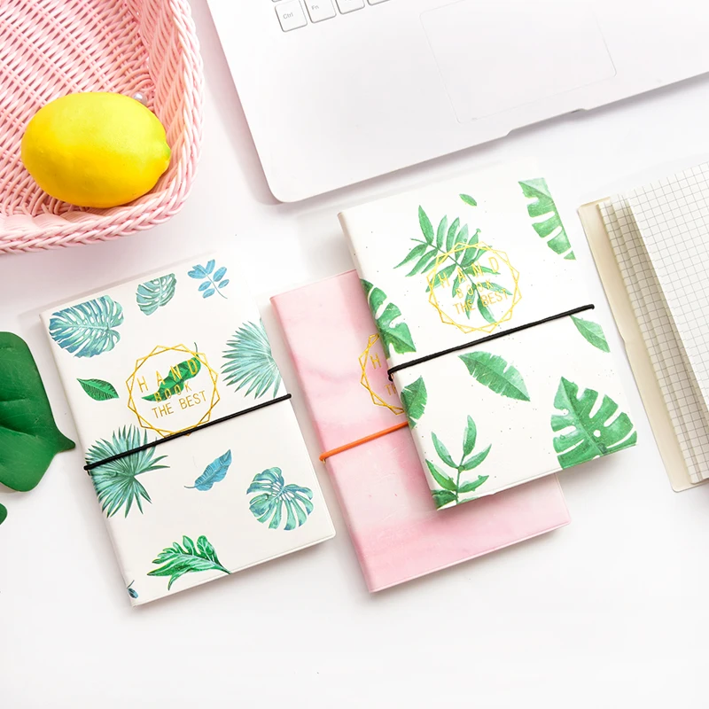 Catch Strap Notebook A6 чистая сетка Внутренняя Страницы корейский простой ноутбук 1