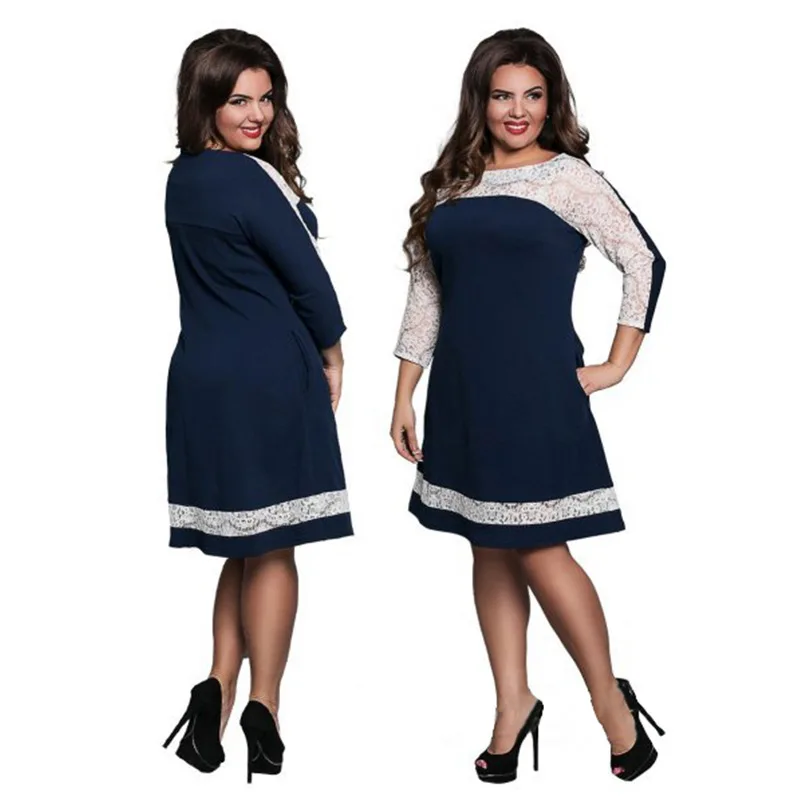 Летние женские платья больших размеров 2018 элегантные 5xl 6xl праздничное платье в