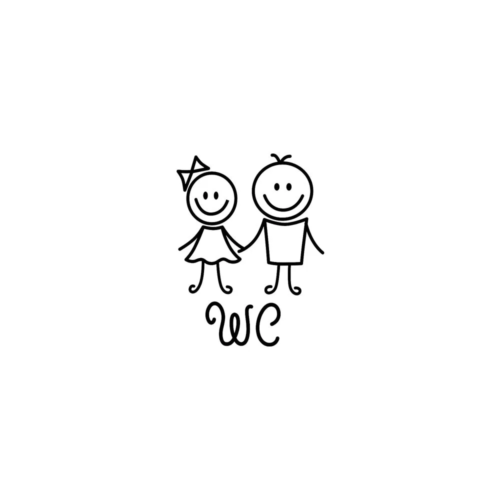 Настенные Стикеры для домашнего декора съемный милый мужчина женщина ребенка