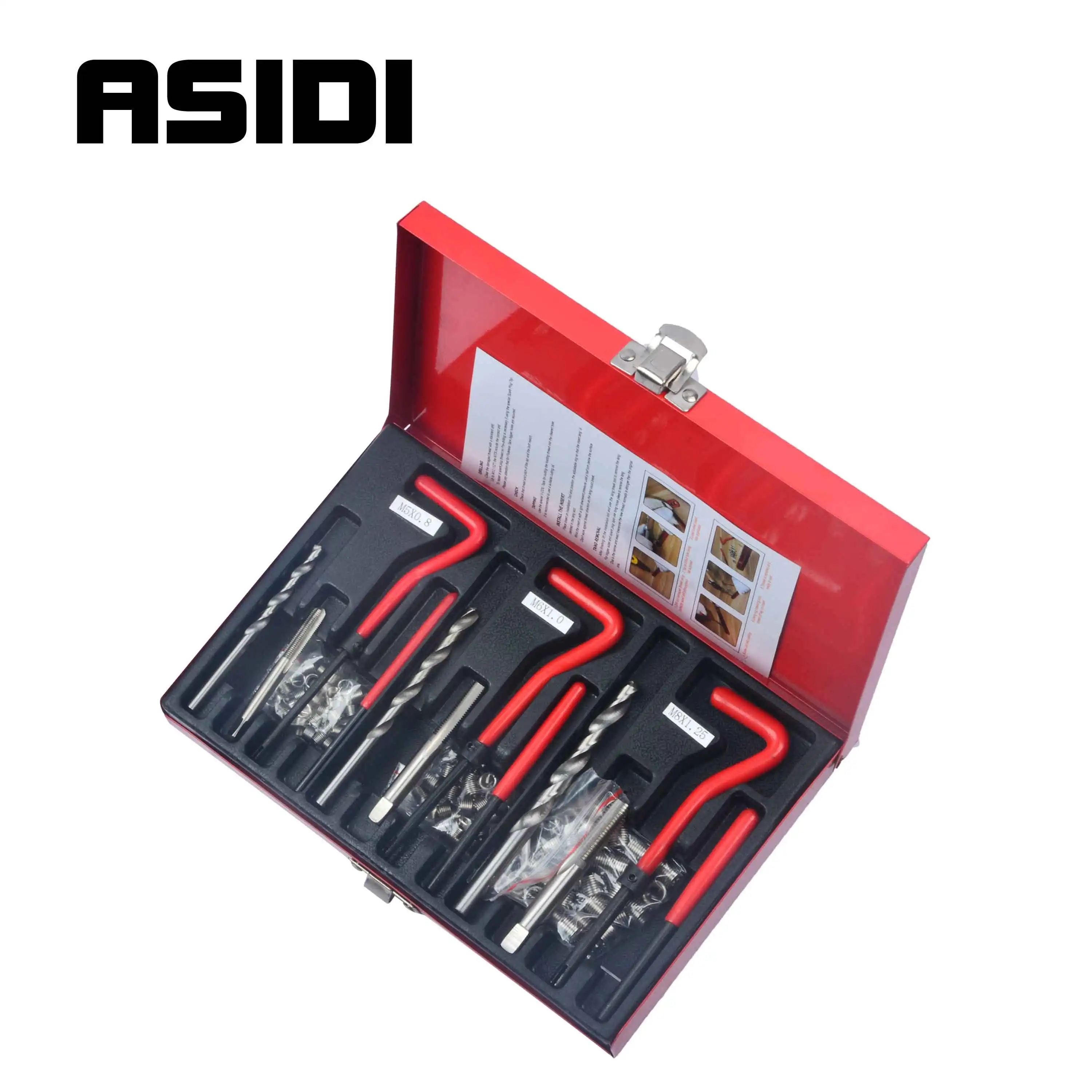 Набор для ремонта резьбы 103 шт. набор вставок отдачи сверло инструменты гаража M5 X