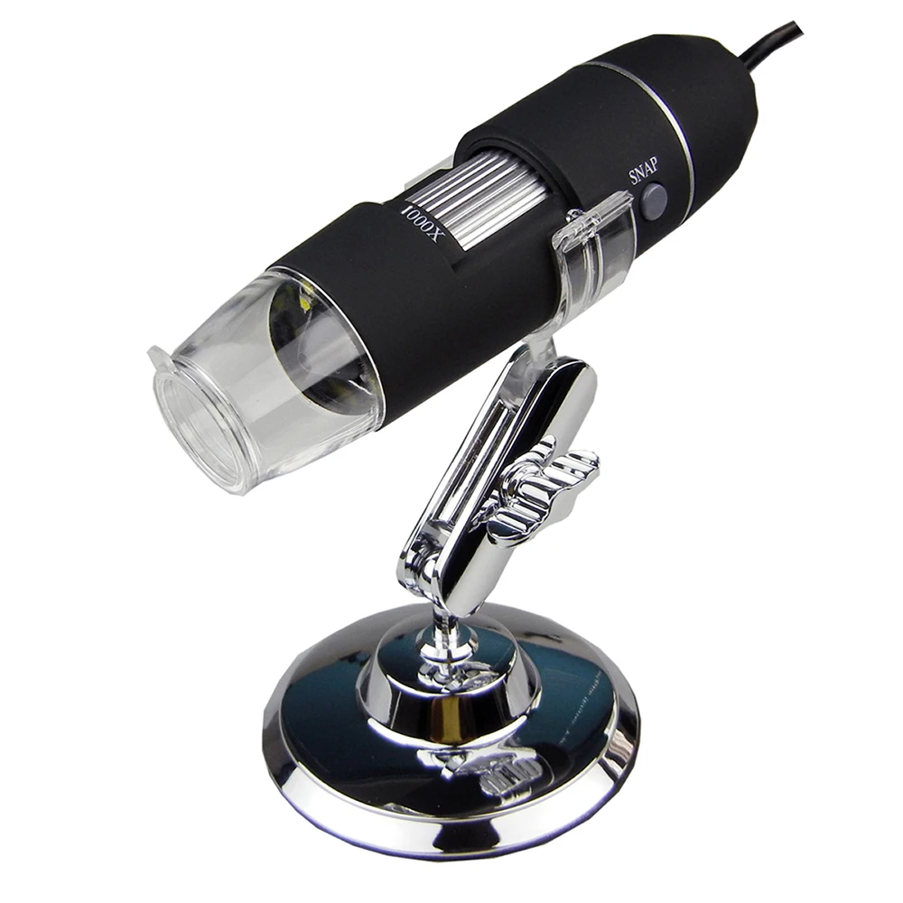 Портативный Лупа USB микроскоп TL053 с 8 светодиодами 0 1000X|Детали и аксессуары для