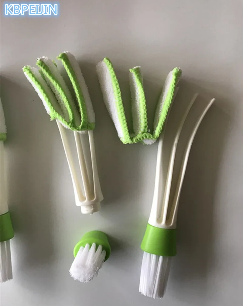 Аксессуары чистые наклейки кондиционер щётка для вентиляционных штор щетка