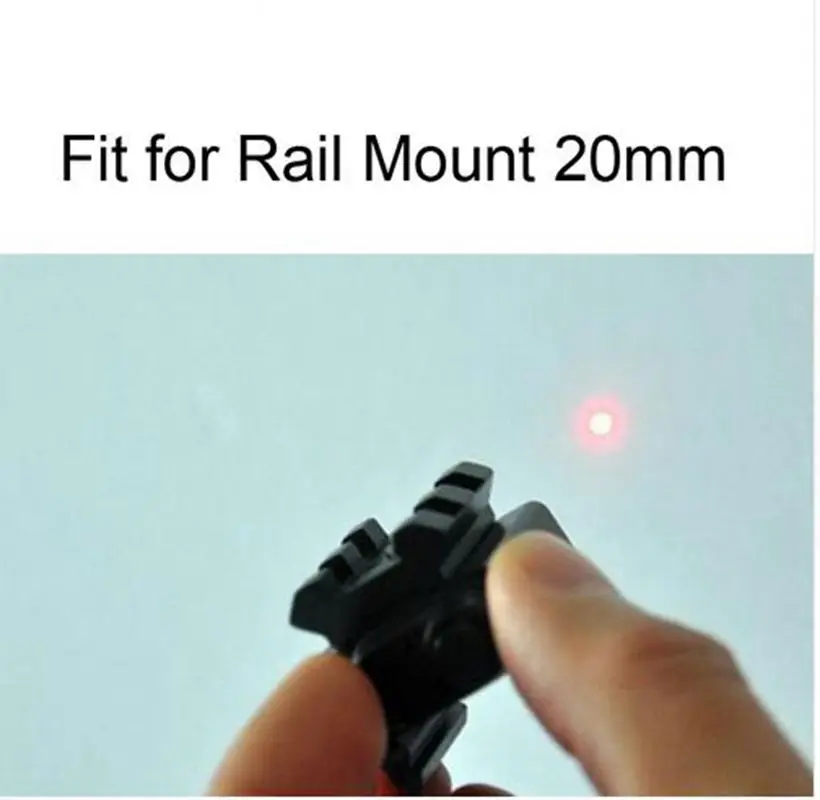 Регулируемый компактный лазерный прицел с красной точкой подходит для Glock 17 19