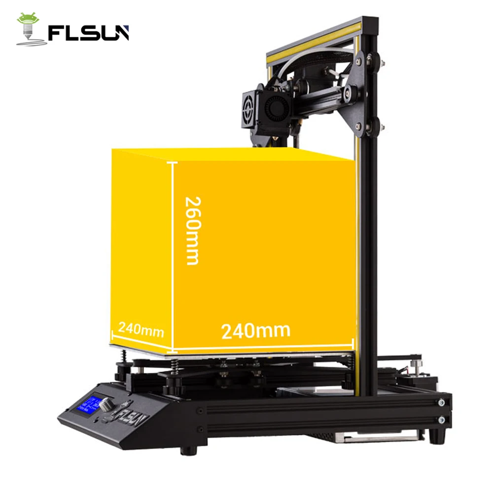 2018 Flsun новейший F4 3D принтер Высокая точность Быстрый пользователь DIY KIT Hotbed новый