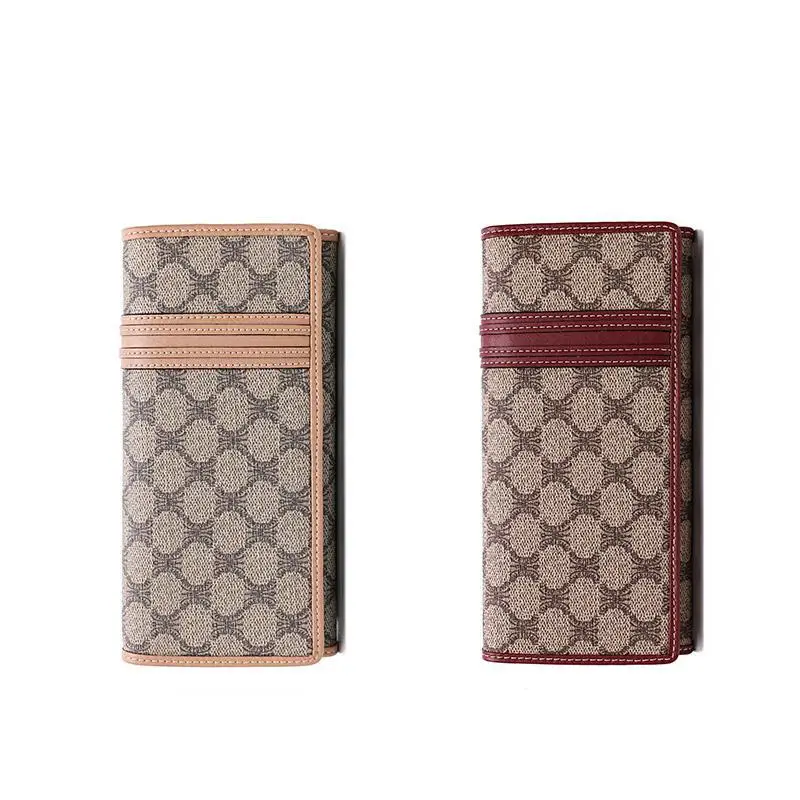 Female Wallet Pvc Hand Women Wallets Brand Design Womans Purse Leather Long High Quality Card Pocket Standard Purses | Багаж и сумки