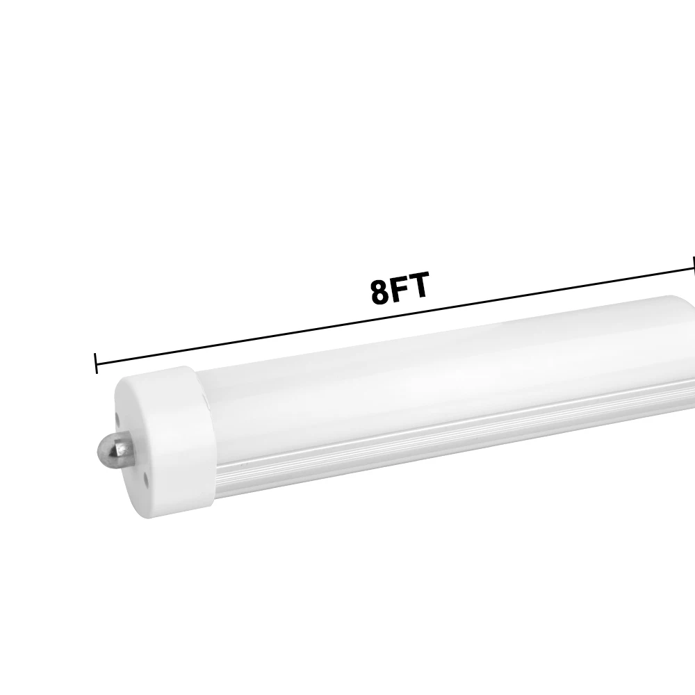 T8 Led Light Tube 8FT 2400 мм/240 см/2 4 м одного пальца FA8 базы V образный 90 W флуоресцентные
