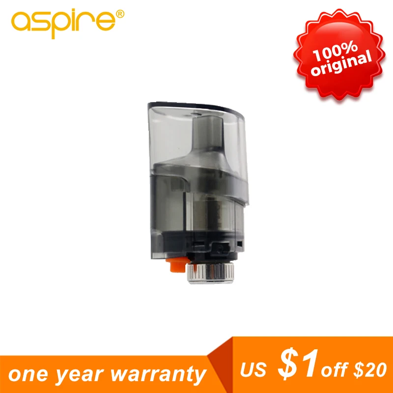 Aspire Spryte Pod Vaper атомайзер объем 3 5 мл предустановленный 1. 8ohm/1.2ohm BVC катушка