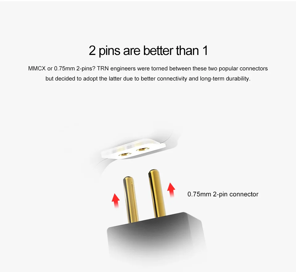 TRN IM1 Pro 1BA+ 1DD Гибридный TRN Наушники Hi-Fi Monito спортивные наушники ушной гарнитуры 2Pin съемная