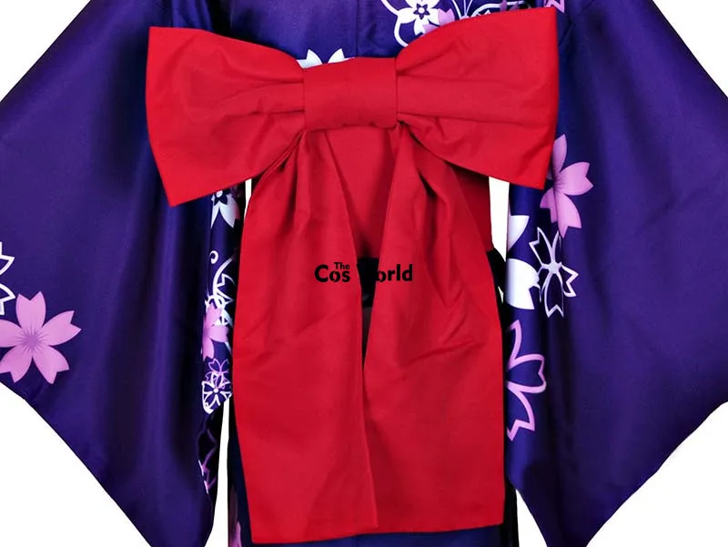 Кимоно для косплея Fate Zero Stay Night темно синее юката|anime cosplay costumes|cosplay costumeanime |