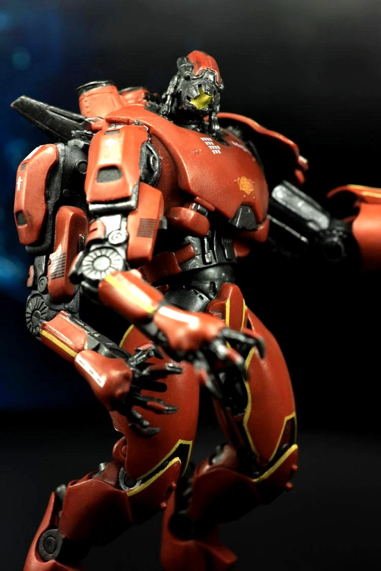 Горячая Распродажа NECA кольцо Тихоокеанская машина игрушка японская машина Танго волк Нож голова зверя подвижная модель