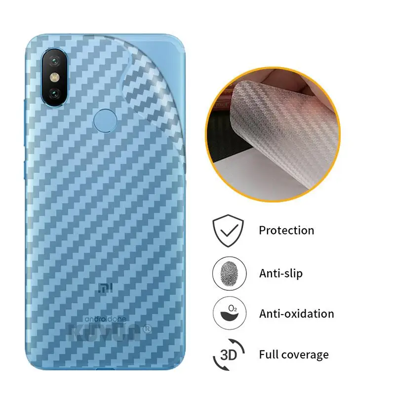 Защитная пленка MCEMEME 3D из углеродного волокна для задней панели Xiaomi mi 8 Mi8 Pro Lite 8se 6X