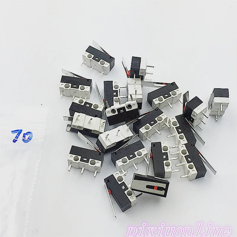 G70Y Высокое качество 20 шт./лот 3PIN 2A 125V G70 мини-светильник сенсорный переключатель для переключателя мыши в убыток