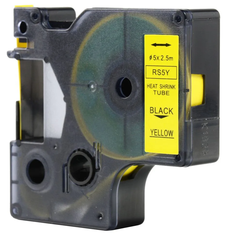 10 шт./лот Совместимая наклейка с DYMO 100% менеджер принтеры этикеток черный на