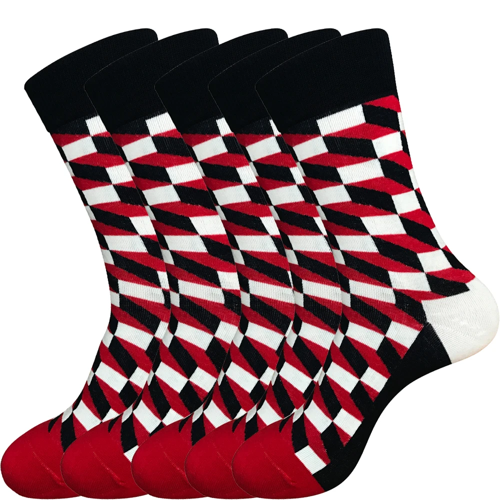KELV 1 пара Harajuku Art Socks брендовые велосипедные спортивные носки дышащие впитывающие