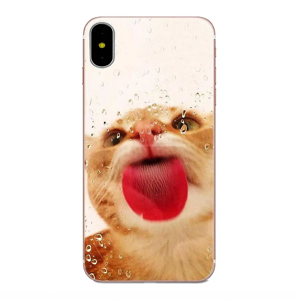 Мягкий силиконовый чехол Coute Sleeping Kitten Cat для Huawei Honor 4C 5A 5C 5X 6 6A 6X 7 7A 7C 7X 8 8C 8S 9 10 10i 20 20i