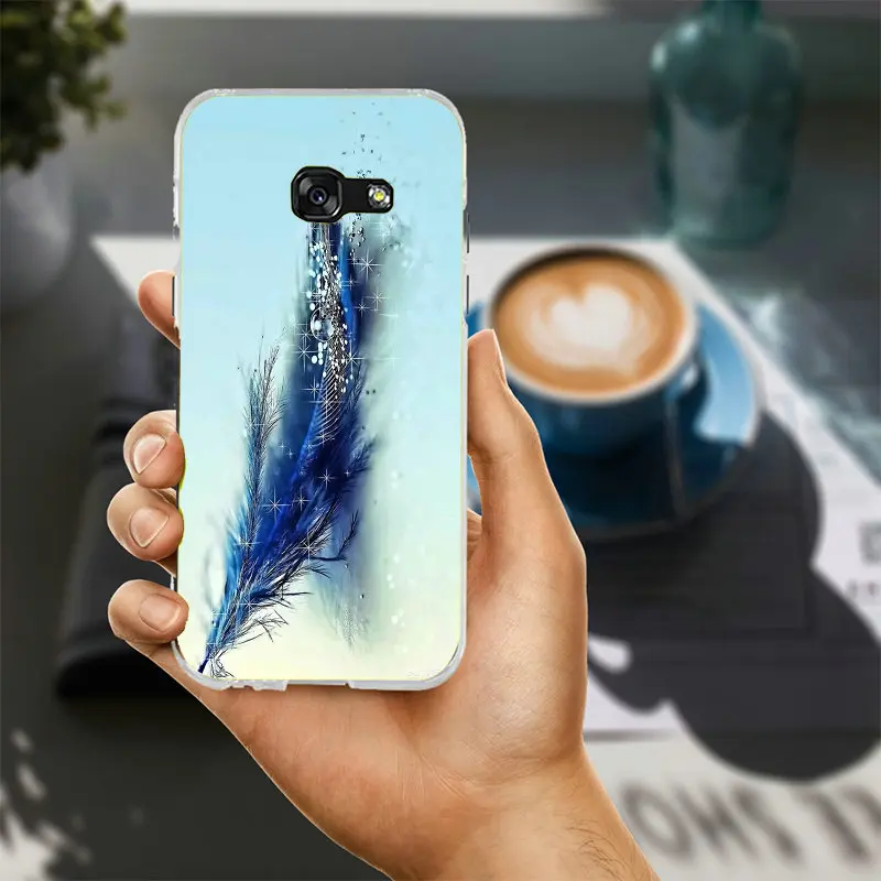 Printing Patterns Feather Dream Catcher For Samsung Galaxy A3 A5 A7 J1 J2 J3 J5 J7 2016 2017 Coque Shell Soft TPU Phone Cases | Мобильные