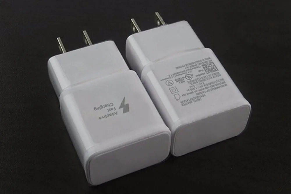 Адаптивная Быстрая зарядка USB зарядное устройство адаптер ЕС США Разъем для samsung Galaxy S7 S6 Edge+ Note 4 Note5