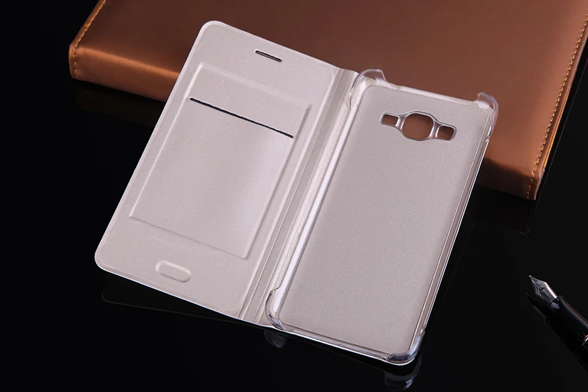 Кожаный чехол с откидной крышкой для телефона Samsung Galaxy Grand Prime SM G530 G530H G531 G531H G531F SM-G530H SM-G531H бумажник для карт 360