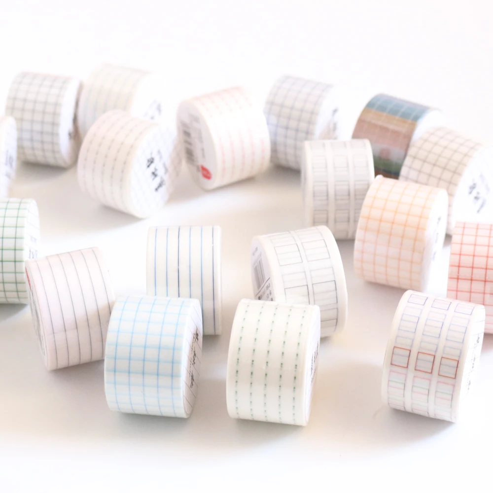 Новая симпатичная Базовая школьная лента Domikee декоративная Васи для дневников