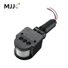LED Motion Sensor 12 В 220 В Автоматический Инфракрасный ПИР Инфракрасный Детектор 180 Градусов Вращающийся Открытый Таймер Выключения Motion Sensor датчик движения