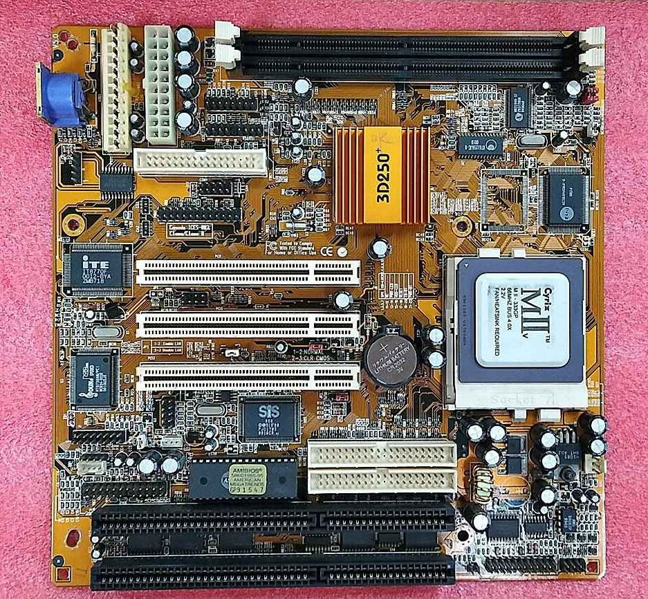 Подходит для материнской платы 586 sis5598 с 2 слотом ISA линия резки spark станок с ЧПУ