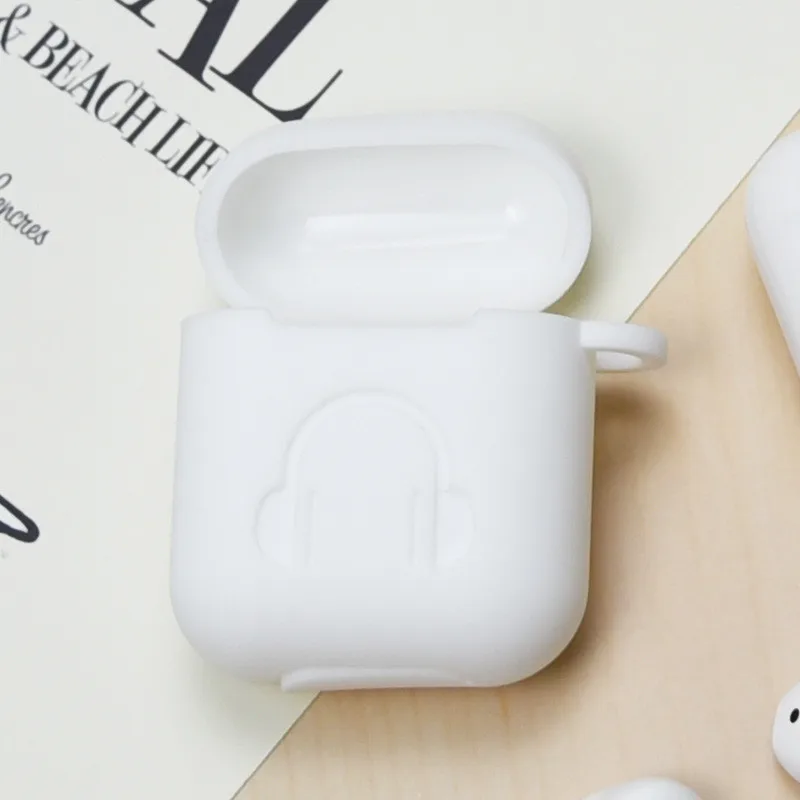 Подходит для airpods силиконовый комплект наушников Airpods зарядная коробка защитный