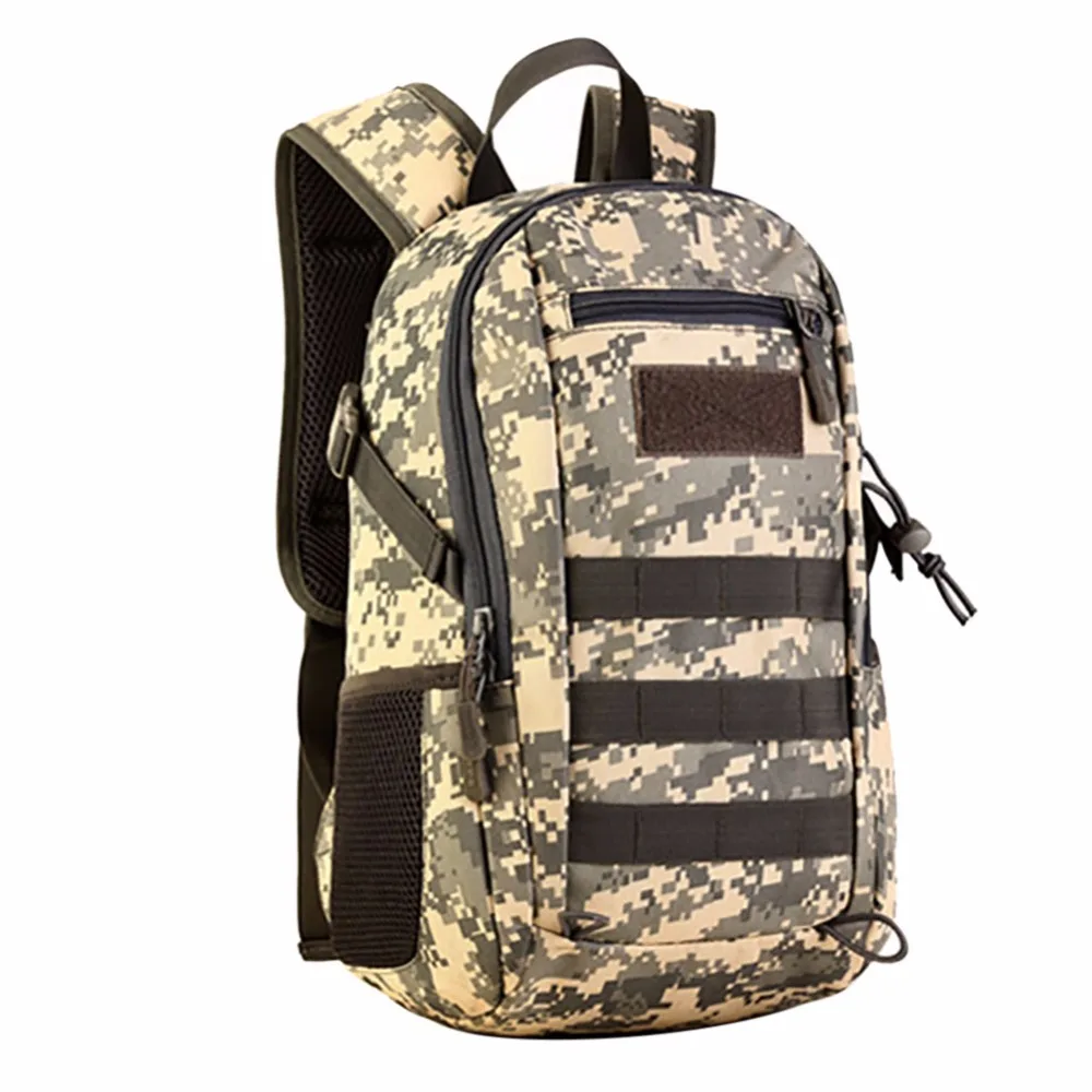Открытый военный тактический рюкзак камуфляж Mochila для мужчин и женщин Molle снаружи рюкзак Trek Рюкзаки Сумка 12л маленькие рюкзаки