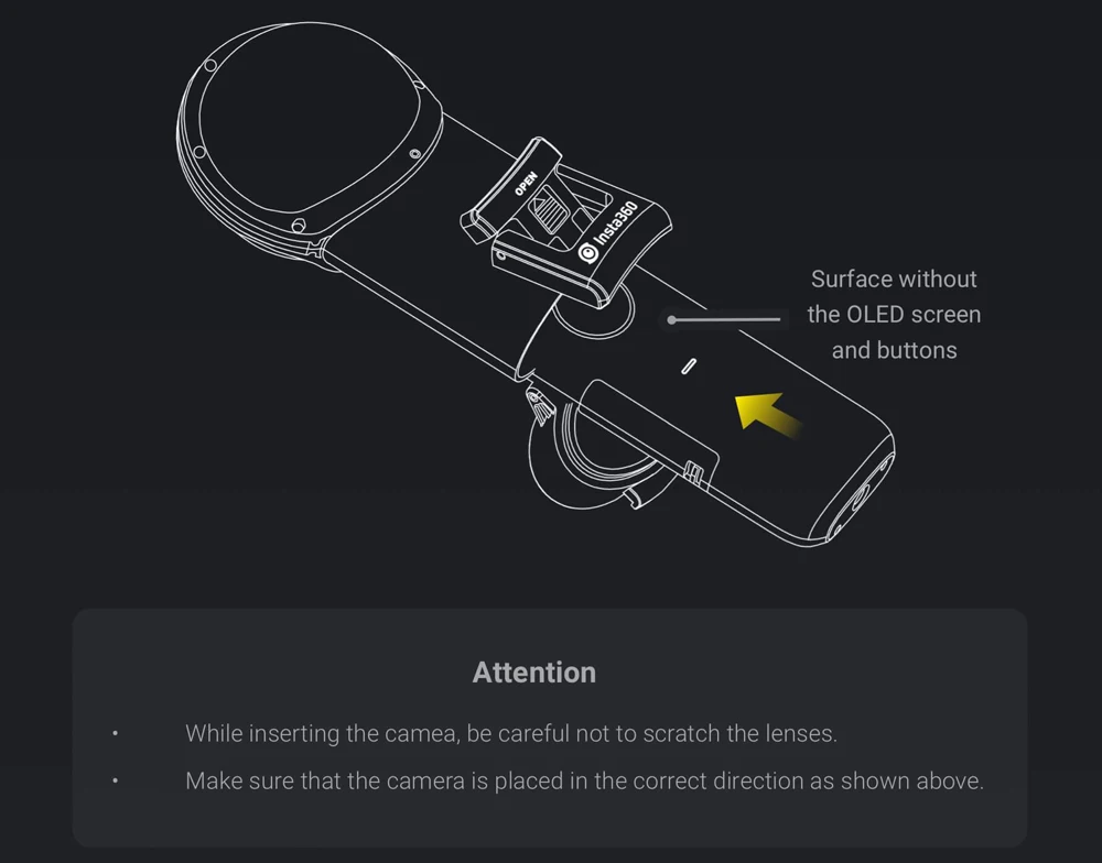 Insta360 ONE X чехол для дайвинга водонепроницаемый чехол Защитный чехол для дайвинга для Insta360 ONE X аксессуары для экшн-камеры