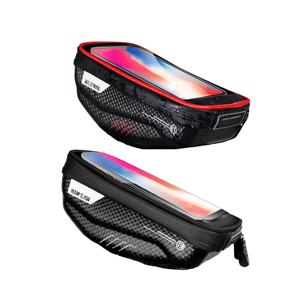 Распродажа MTB велосипедная Рама Сумка труба сумка для сотового телефона