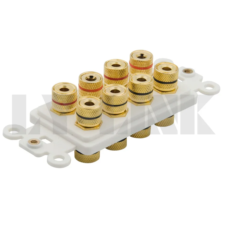 Колонка с 8 портами звуковая коробка бананом настенная пластина свободный