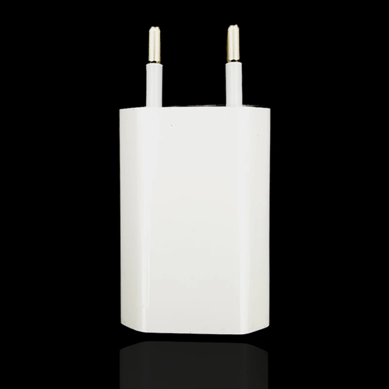 10 шт./партия, дорожное настенное зарядное устройство usb для Apple iPhone 7, 6, 6 S, 5, 5S, SE, 5C, 4, 4S, 3GS, адаптер питания переменного тока, 8 Pin, штепсельная вилка европейского стандарта