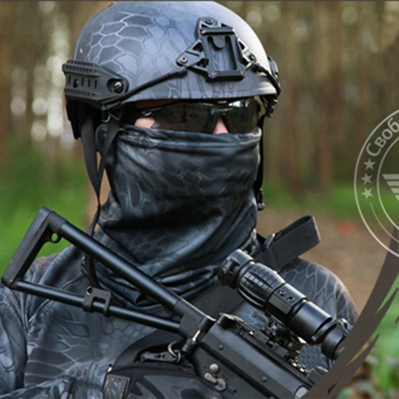 Открытый тактический Kryptek Балаклава полный уход за кожей лица маска Airsoft multi al Tight