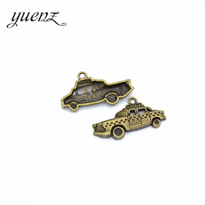 Yuenz 15 шт. ювелирной моды сплав такси подвески металлические Подвеска DIY ювелирных