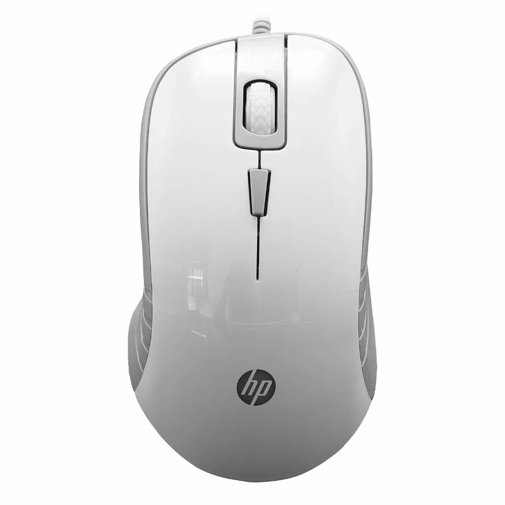 Hp G100 проводной оптический USB 2000 точек/дюйм, проводная мыши игровая мышь для ноутбука Компьютерные офисные светящиеся Мышь